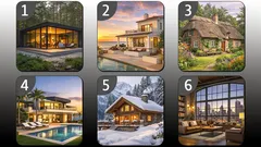 Missä talossa haluaisit asua? Psykologinen testi tarkempaan itsetuntemukseen