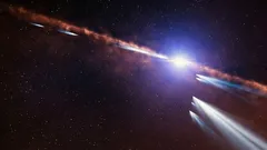 Komeettojen harvinaisuus muissa tähtijärjestelmissä on hämmentänyt astronomeja