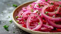 Valmistan marinoitua sipulia vain näin – siitä tulee rapeaa ja todella herkullista