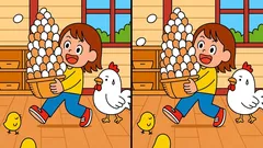 Visuaalinen aivopähkinä: 3 eroa, aikaa 45 sekuntia – huomaatko ne kaikki?